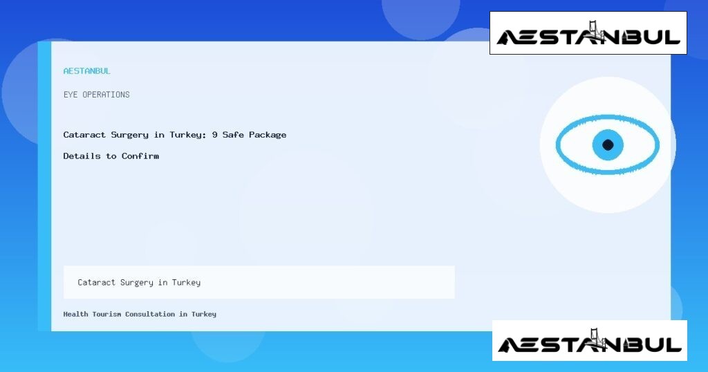 Cataract Surgery in Turkey - Cataract Surgery in Turkey: 9 Safe Package Details to Confirm