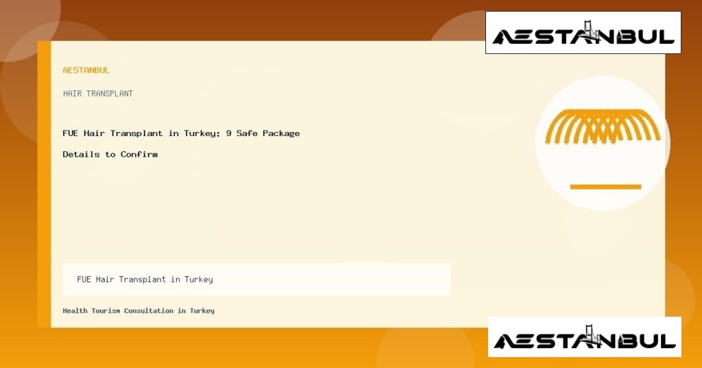 FUE Hair Transplant in Turkey - FUE Hair Transplant in Turkey: 9 Safe Package Details to Confirm